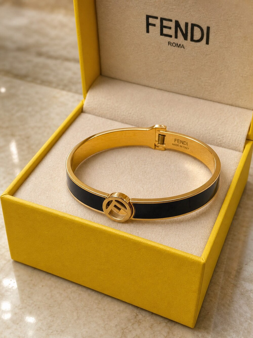 Fendi Modern Designer Bracelet Style 6 | New with Box - Picture 3 of 9